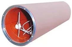 silicone rubber heater fitted inside a tube