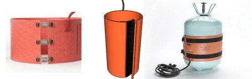 mechanical installation methods for silicone rubber heaters
