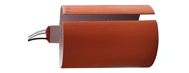 preformed silicone heating tube for oil filters