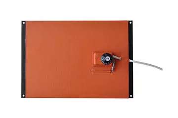 silicone rubber heater vulcanized on Aluminum plate