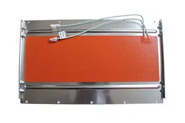 silicone rubber heater vulcanized on stainless steel plate