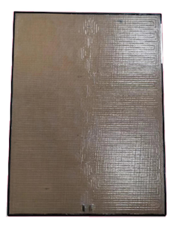 brown PTFE Teflon flexible heater manufactured by SINOMAS
